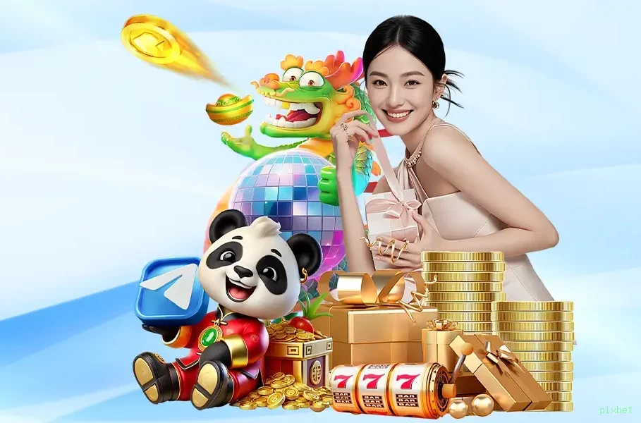 Imagem promocional da experiência de game da pixbet