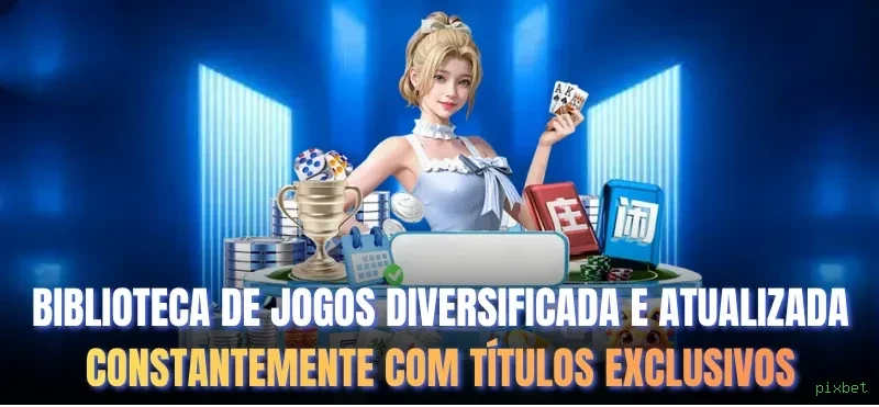 Imagem promocional do login da pixbet